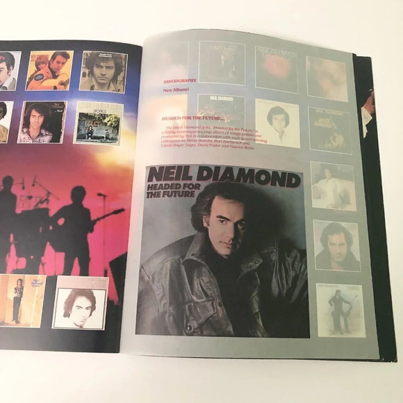 1987 Neil Diamond  Concert Tour Souvenir Program - Picture 15 of 16